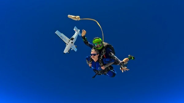 Centro nacional de paraquedismo em São Paulo