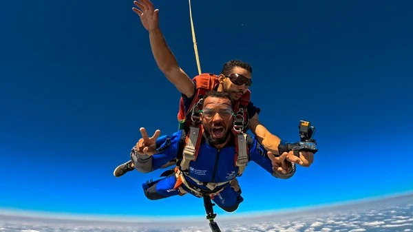 Salto livre em São Paulo